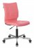 Кресло Бюрократ CH-330M/PINK (Office chair CH-330M pink Lincoln 205 eco.leather cross metal хром) фото 1