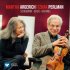 Виниловая пластинка Martha Argerich & Itzhak Perlman SCHUMANN, BACH, BRAHMS (180 Gram) фото 1