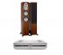 Стереокомплект Roksan Attessa Integrated Amplifier Silver + Monitor Audio Silver 300 (6G) walnut фото 1