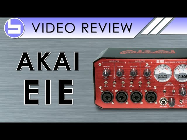 Akai pro eie pro звуковая карта