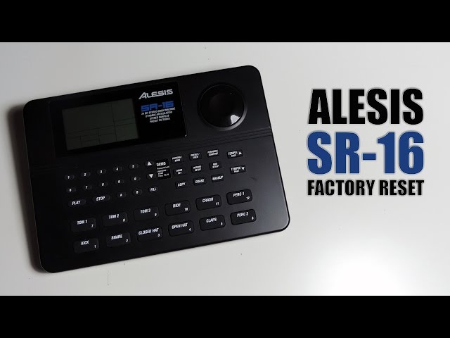 Alesis sr 16 схема