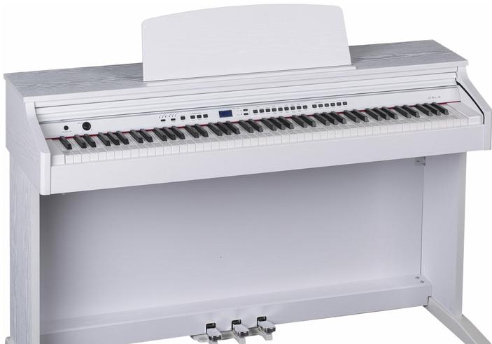 Цифровые пианино Orla CDP-1-SATIN-WHITE 88 клавишная клавиатура с электронным пианино