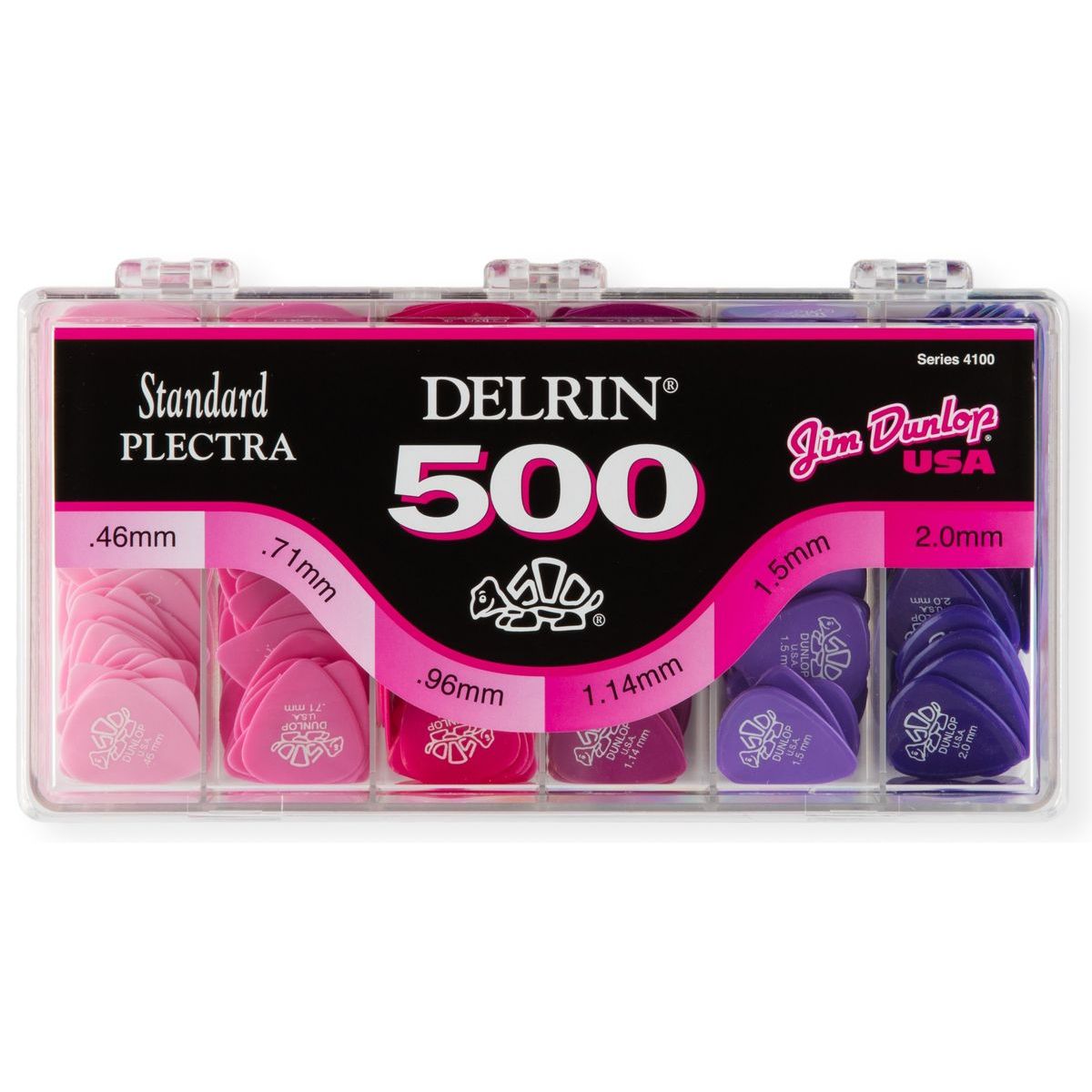 Медиаторы Dunlop 4100 Delrin 500 Display (324 шт)