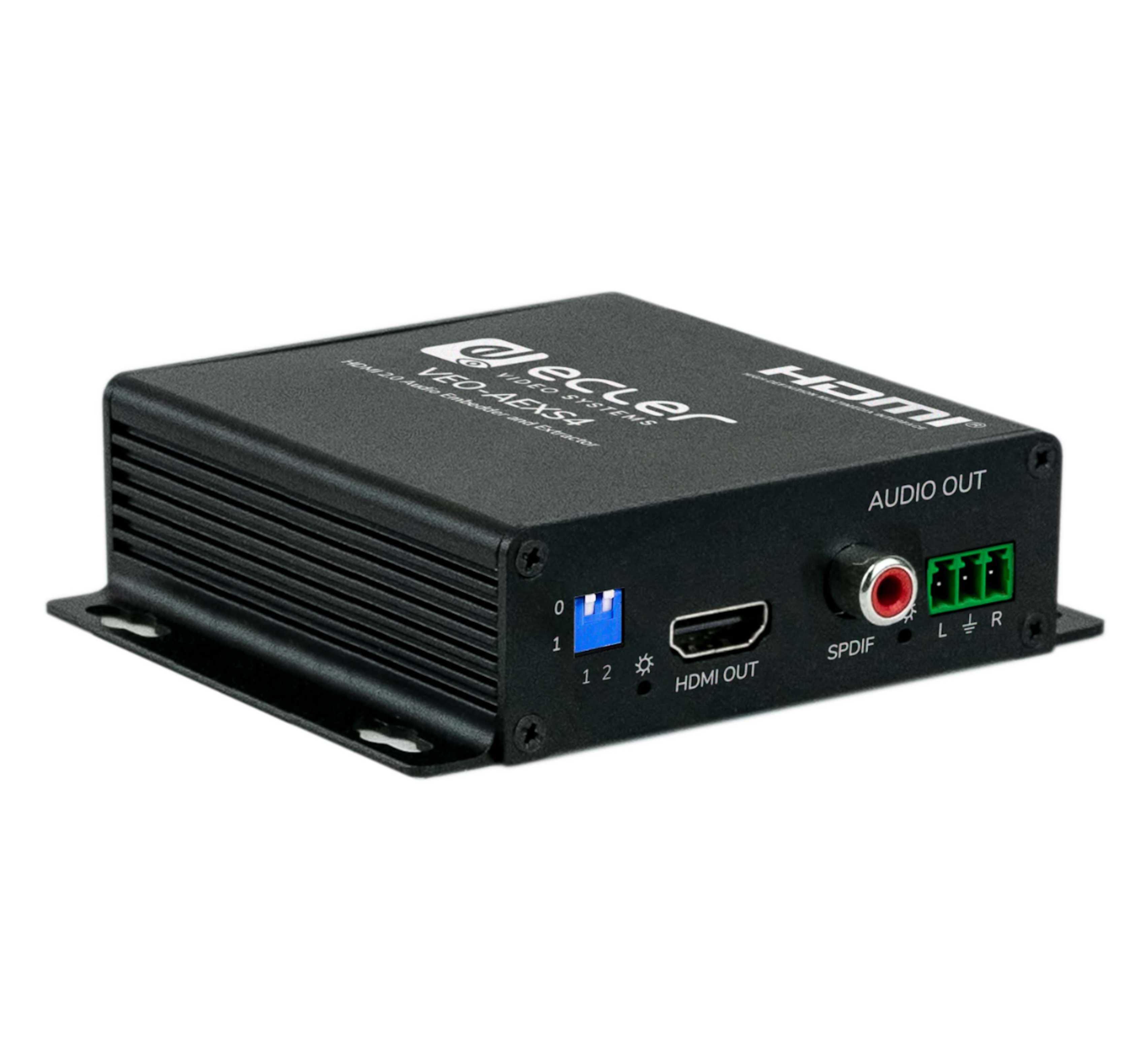 HDMI коммутаторы, разветвители, повторители Ecler VEO-AEXS4 hdmi коммутаторы разветвители повторители gefen ext hdboost 141