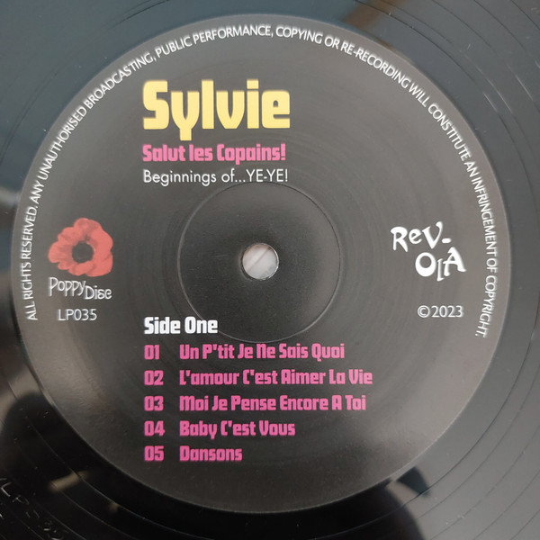 Рок IAO Sylvie Vartan - Salut Les Copains! Beginnings Of Ye Ye! (Black Vinyl 2LP) - фото 2