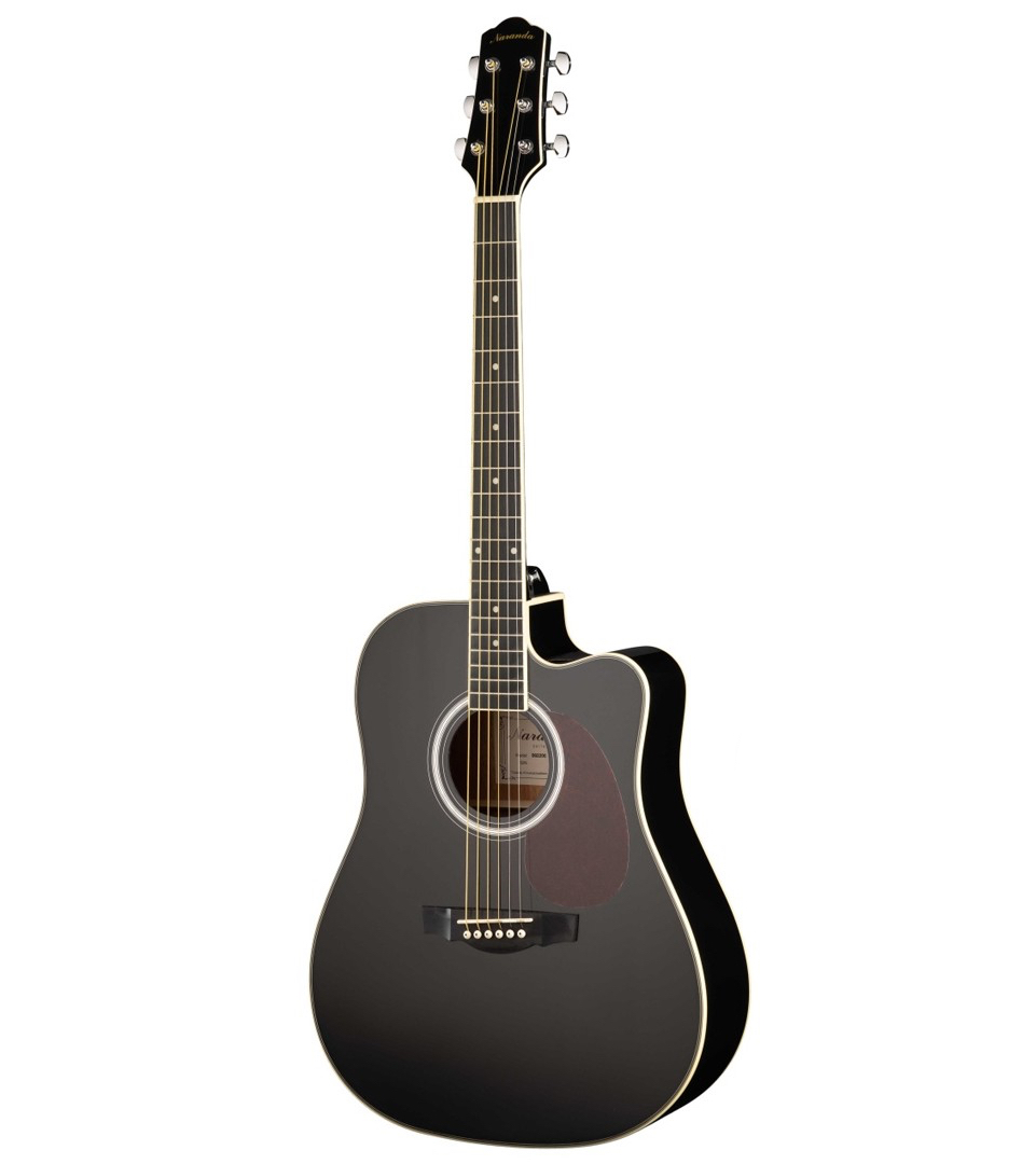 Акустические гитары Naranda DG220CBK гитара акустическая санберст 97см с вырезом