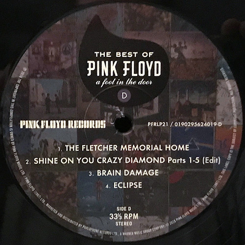 Рок PLG Pink Floyd A Foot In The Door: The Best Of Pink Floyd (180 Gram Black Vinyl) - фото 2