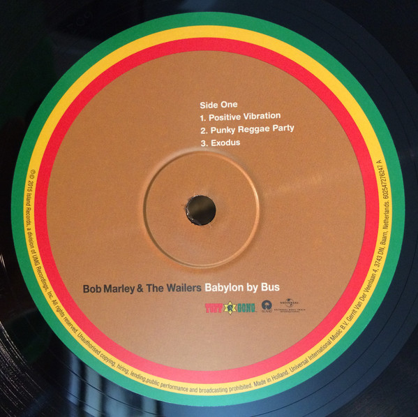 Другие UME (USM) Bob Marley & The Wailers, Babylon By Bus (2015 LP) - фото 3