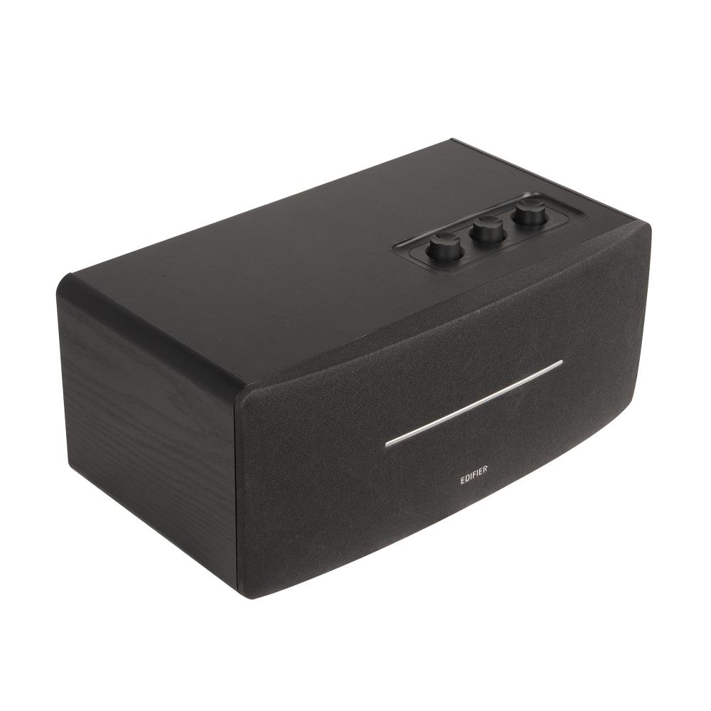 Полочная акустика Edifier D12 black портативная колонка hp speaker 350 black bluetooth 2d802aa
