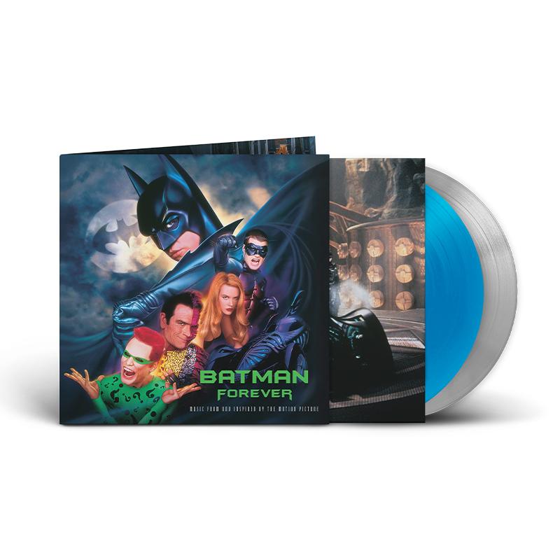 Саундтрек WM Batman Forever: Music From The Motion Picture (Blue/Silver Vinyl) 2 4ghz 4wd remote control rc stunt car double sided 360° rotating vehicles with spray music light