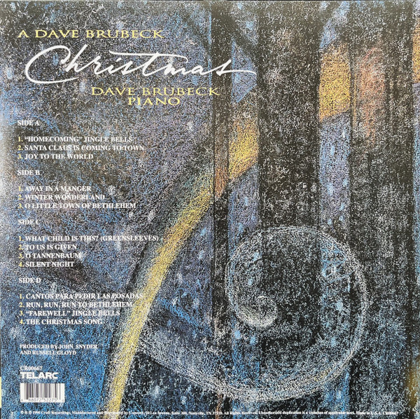 Джаз Universal (Aus) Dave Brubeck - Christmas (Black Vinyl 2LP) - фото 2