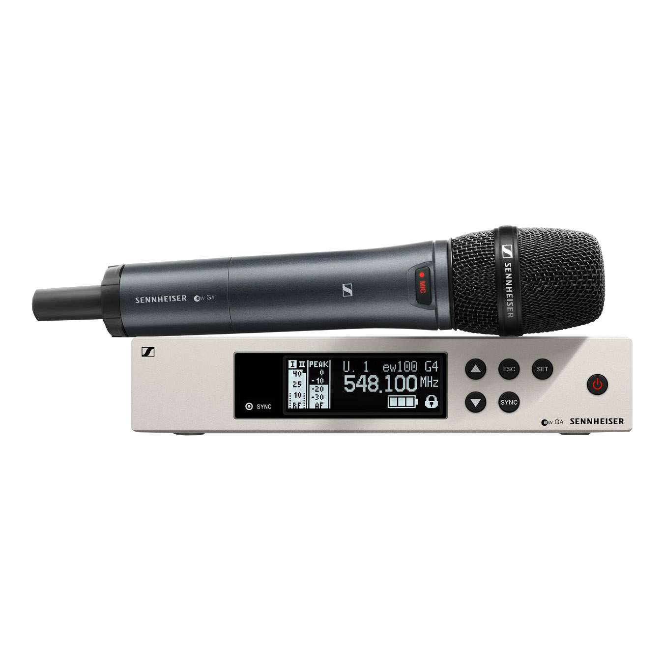 Радиосистемы с ручным микрофоном Sennheiser EW 100 G4-935-S-A радиосистемы головные sennheiser xsw 1 me3 b