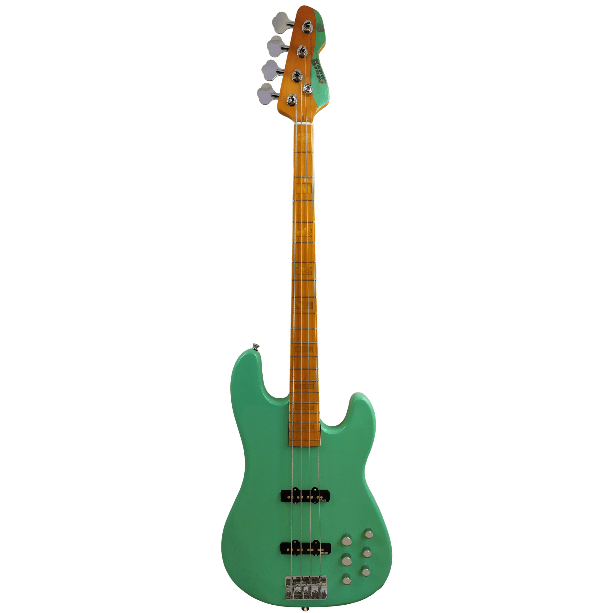 Бас-гитары Mark Bass MB GV 4 Gloxy Val Surf Green CR MP струны mark bass advanced series mb4adss45105ls