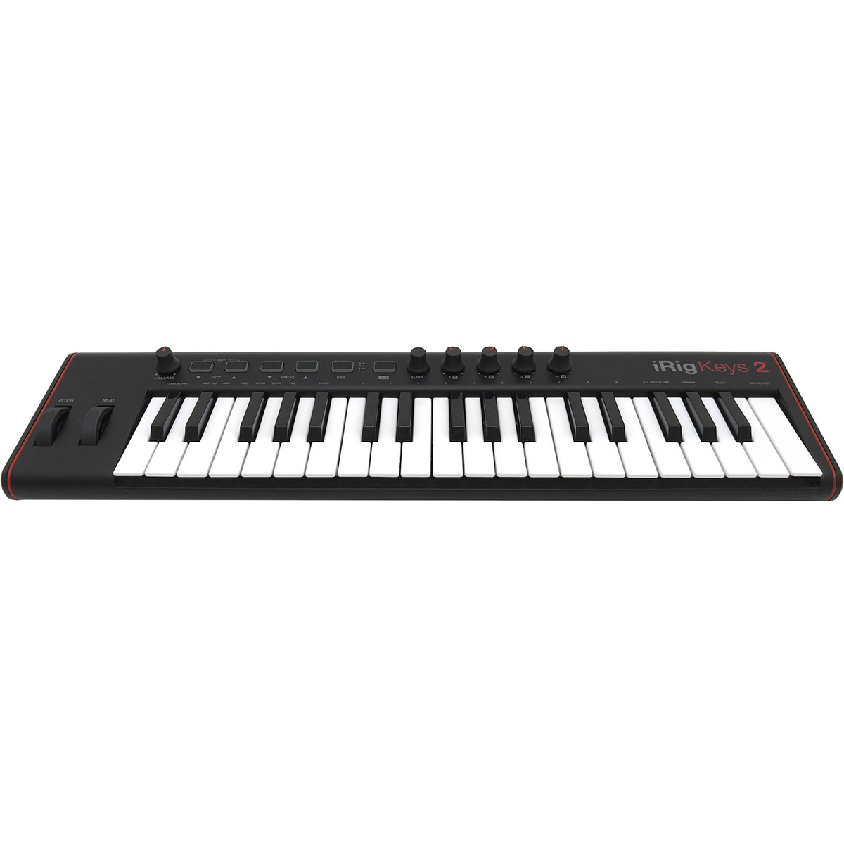 MIDI клавиатуры IK Multimedia iRig Keys 2 контроллер midi клавиатуры worlde panda с 25 клавишами и midi контроллер drum pad