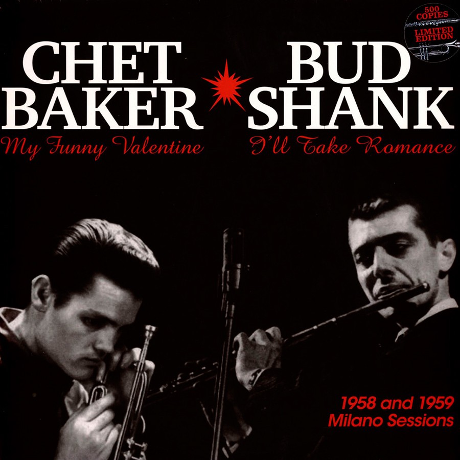 Джаз Universal US Chet Baker; Shank, Bud - 1958 And 1959 Milano Sessions (Black Vinyl LP) джаз iao chet baker platinum jazz coloured сoloured vinyl 3lp