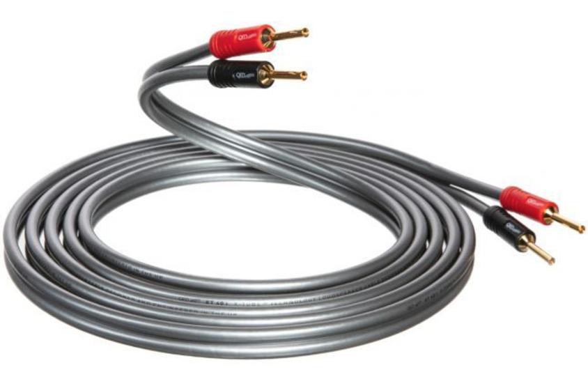 Кабели акустические с разъёмами QED XT40i PRE-TERMINATED SPEAKER CABLE 3М (QE1453) кабели акустические с разъёмами wire world oasis 8 biwire speaker cable 2 0m pair ban ban oab2 0mb 8