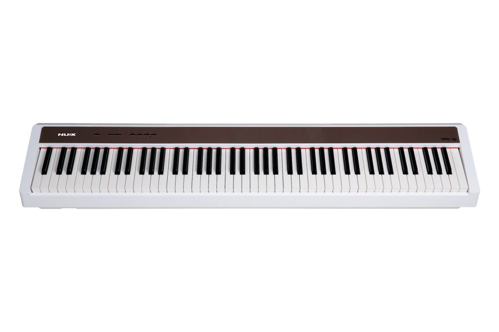 Цифровые пианино Nux NPK-10-WH любимые мелодии и ритмы популярная музыка для фортепиано
