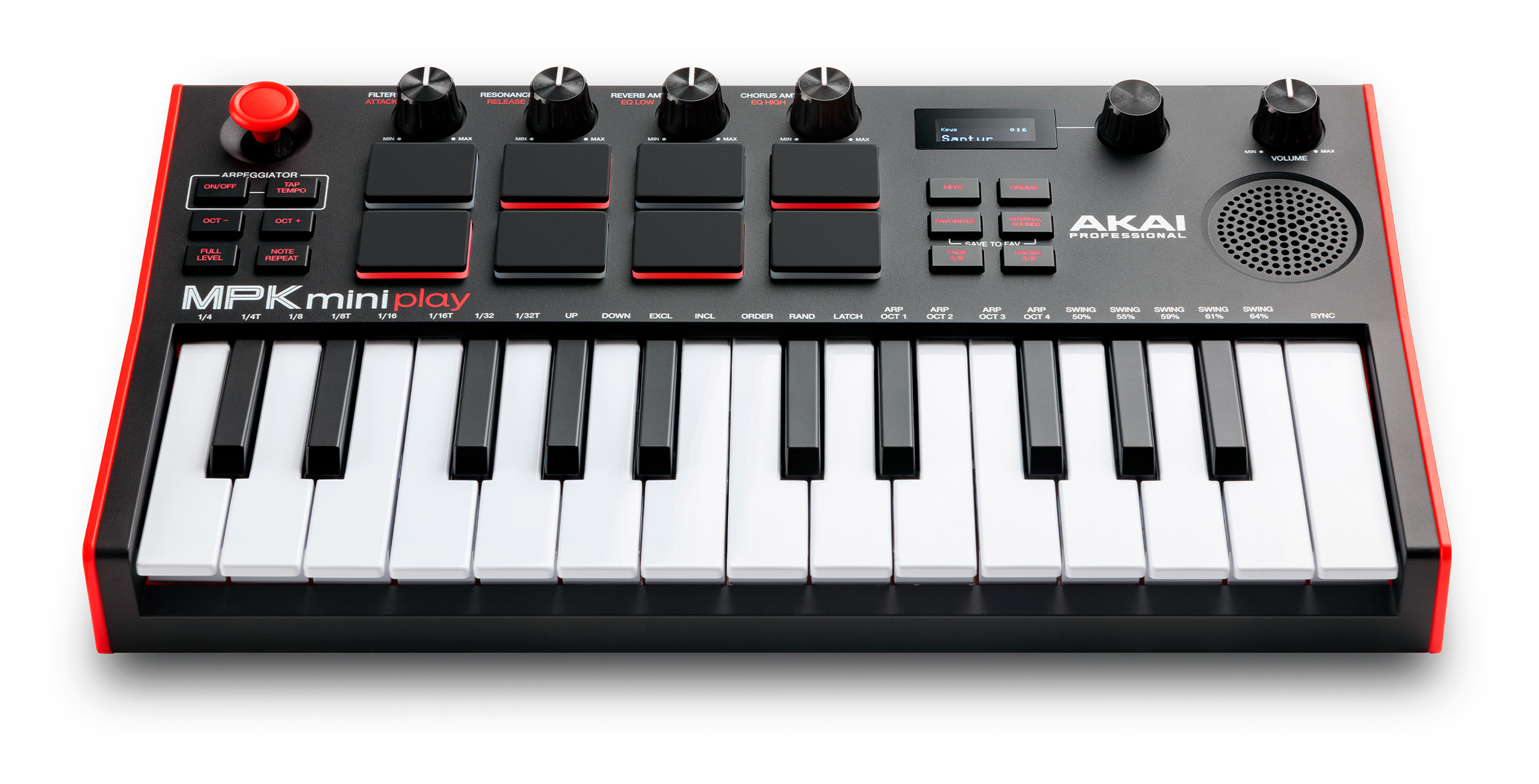 MIDI клавиатуры Akai PRO MPK MINI PLAY MK3