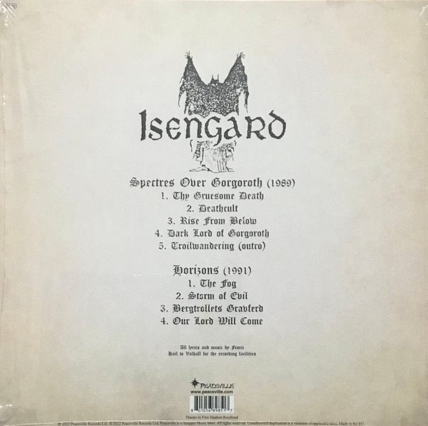 Металл IAO Isengard - Spectres Over Gorgoroth (Black Vinyl LP) - фото 2