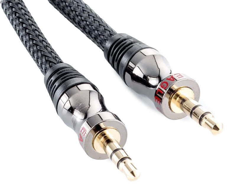 Кабели межблочные аудио Eagle Cable DELUXE Mini (m) - Mini (m) 1.6m #10071016 кабели межблочные аудио van den hul mini sub single rca 3 0m