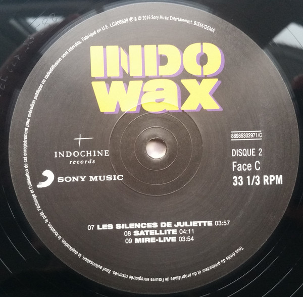 Рок Sony Indochine, Wax (180 Gram/Remastered) - фото 2