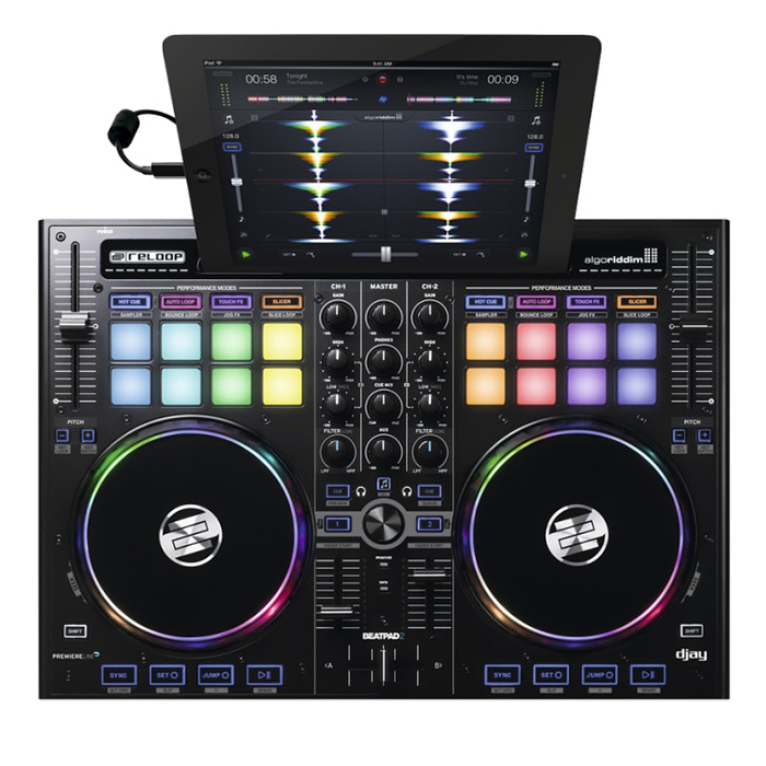 DJ станции, комплекты, контроллеры Reloop Beatpad 2 dj станции комплекты контроллеры denon sc live 4