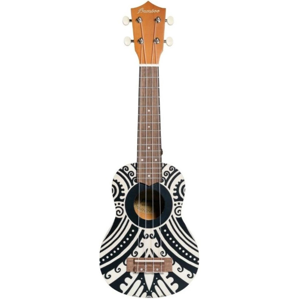 Укулеле Bamboo BU-21 Mahori 4 струны 21 дюймовый сопрано укулеле полные наборы акустические гавайи гитара гитара инструмент для детей