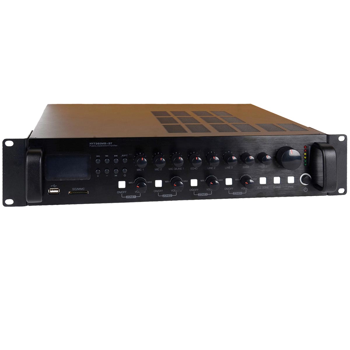100В усилители SVS Audiotechnik MA-120 PRO комплект стоп сигналов 235х140х38 мм 86108