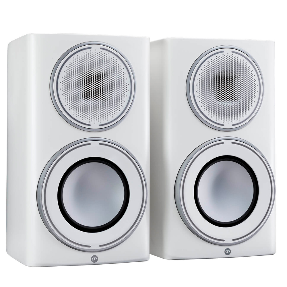 Полочная акустика Monitor Audio Platinum 100 (3G) Satin White напольная акустика monitor audio platinum 200 3g satin white