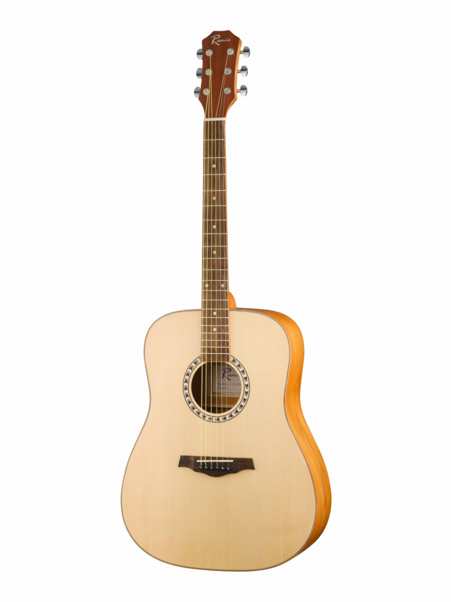 Акустические гитары Ramis RA-A05 34шт комплект аксессуаров для гитары гитара выбирает капо акустическая гитара струны мост булавки костные струны