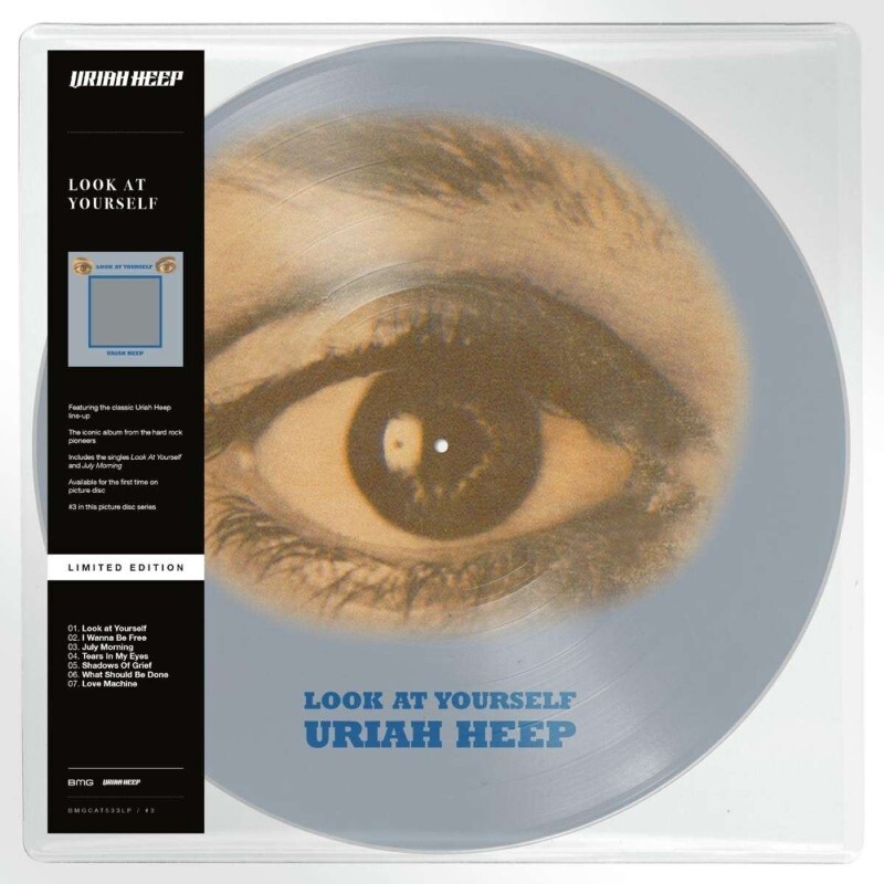 Рок BMG Uriah Heep - Look At Yourself (Picture Vinyl LP) рок sanctuary records uriah heep ‎– very eavy very umble