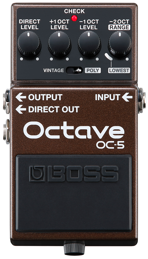 Процессоры эффектов и педали для гитары Boss OC-5 процессоры эффектов и педали для гитары boss ac 3