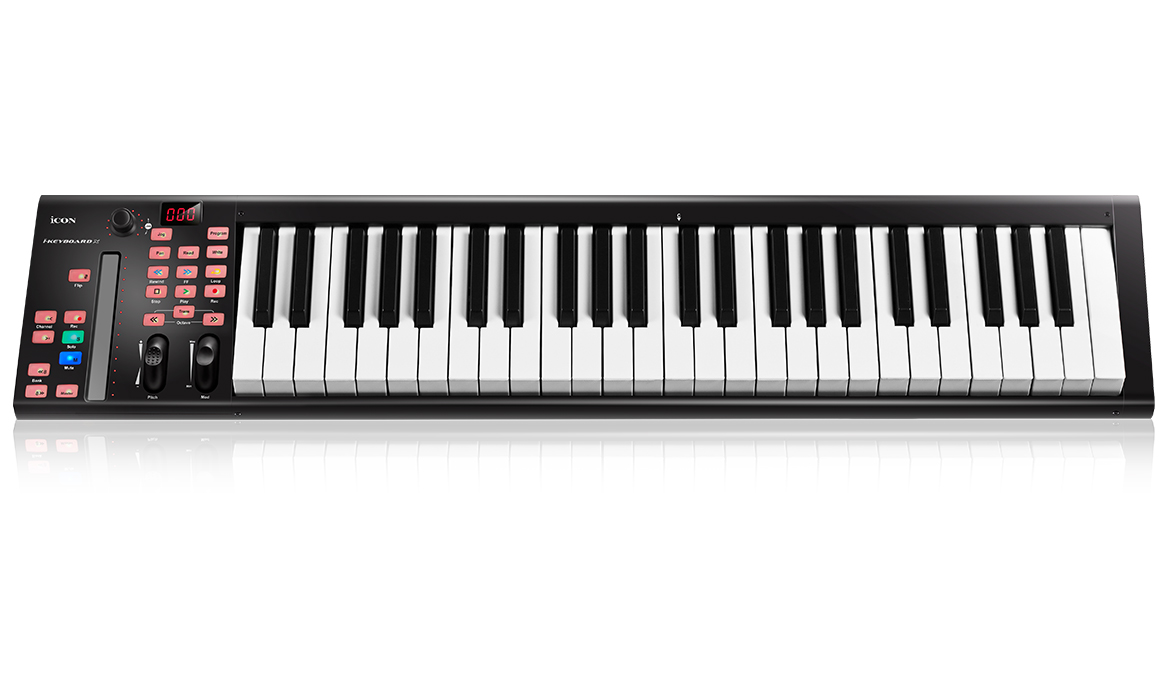 MIDI клавиатуры iCON iKeyboard 5X Black midi клавиатуры icon ikeyboard 8x black