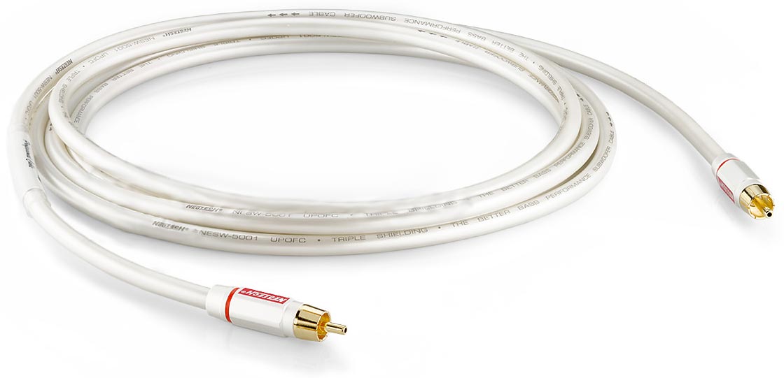 Кабели сабвуферные с разъёмами Neotech NESW-5001 2m кабели акустические с разъёмами neotech nes 3003 2 0m