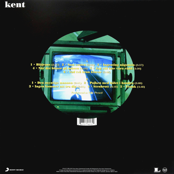 Рок Sony Kent, Kent (180 Gram Black Vinyl) - фото 3