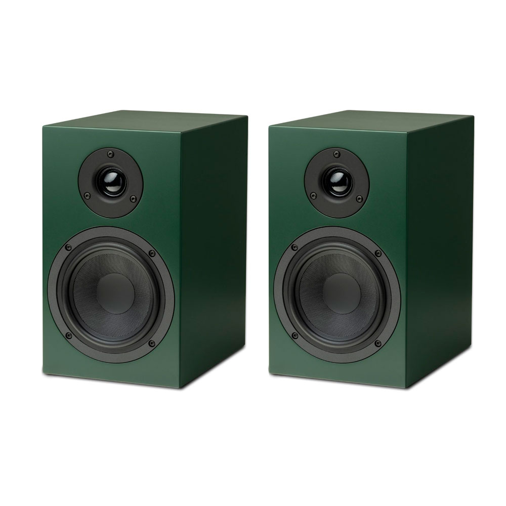 Полочная акустика Pro-Ject Speaker Box 5 S2 satin green беспроводная акустика с wi fi kef lsxii lt sage green