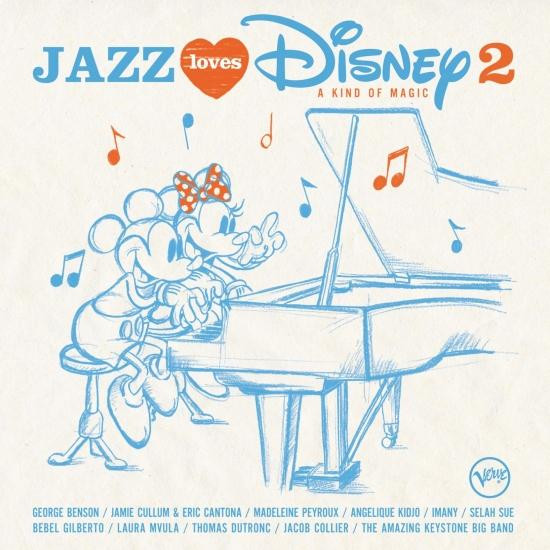 Джаз Verve Records Various artists - Jazz Loves Disney 2 (Black Vinyl 2LP) 51 gaming desk with 3 tier open shelf come with headset hook in black