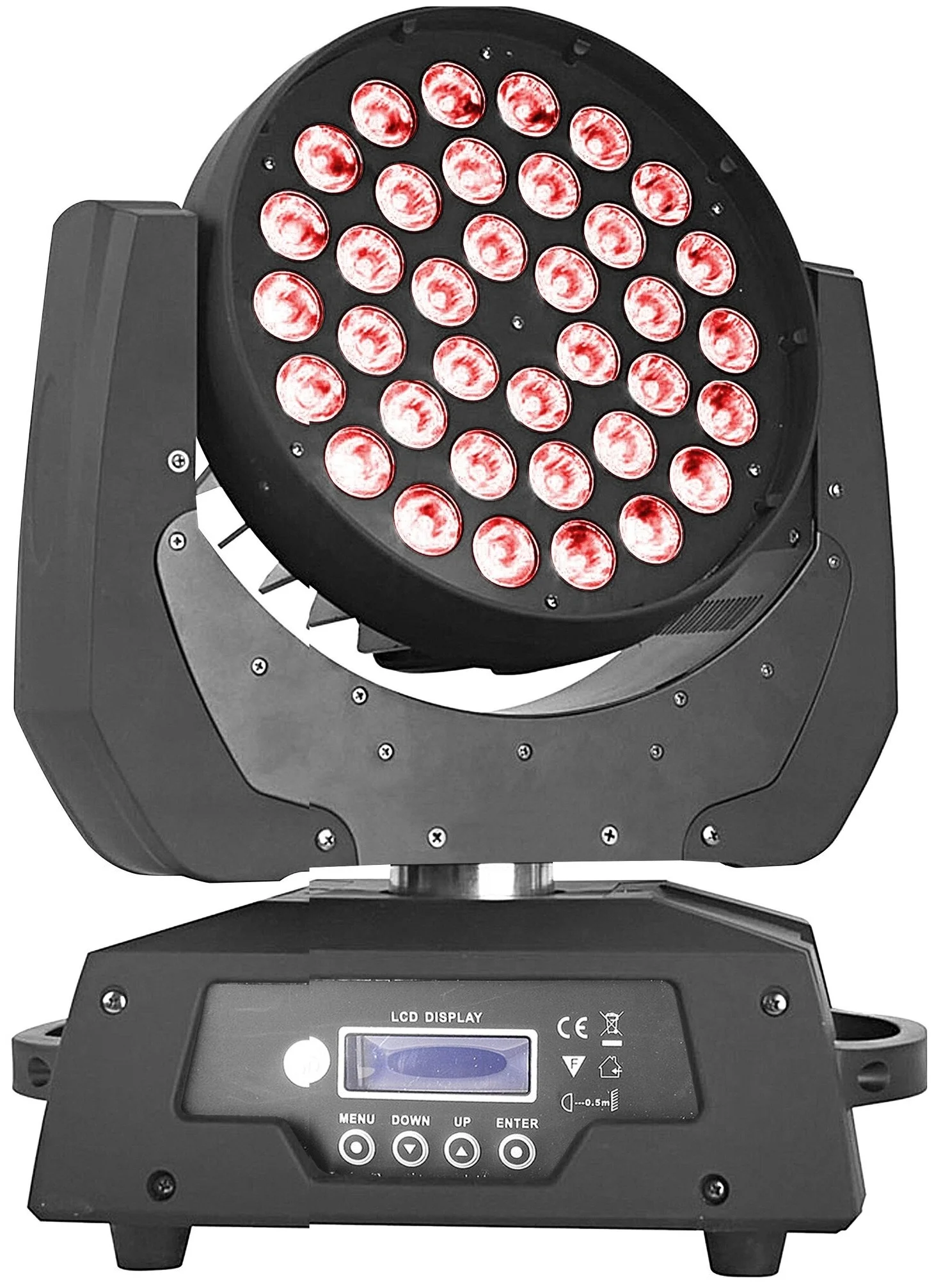 Вращающиеся головы Xline Light LED WASH 3618 Z ультрафиолетовый свет cameo thunder wash 600 uv