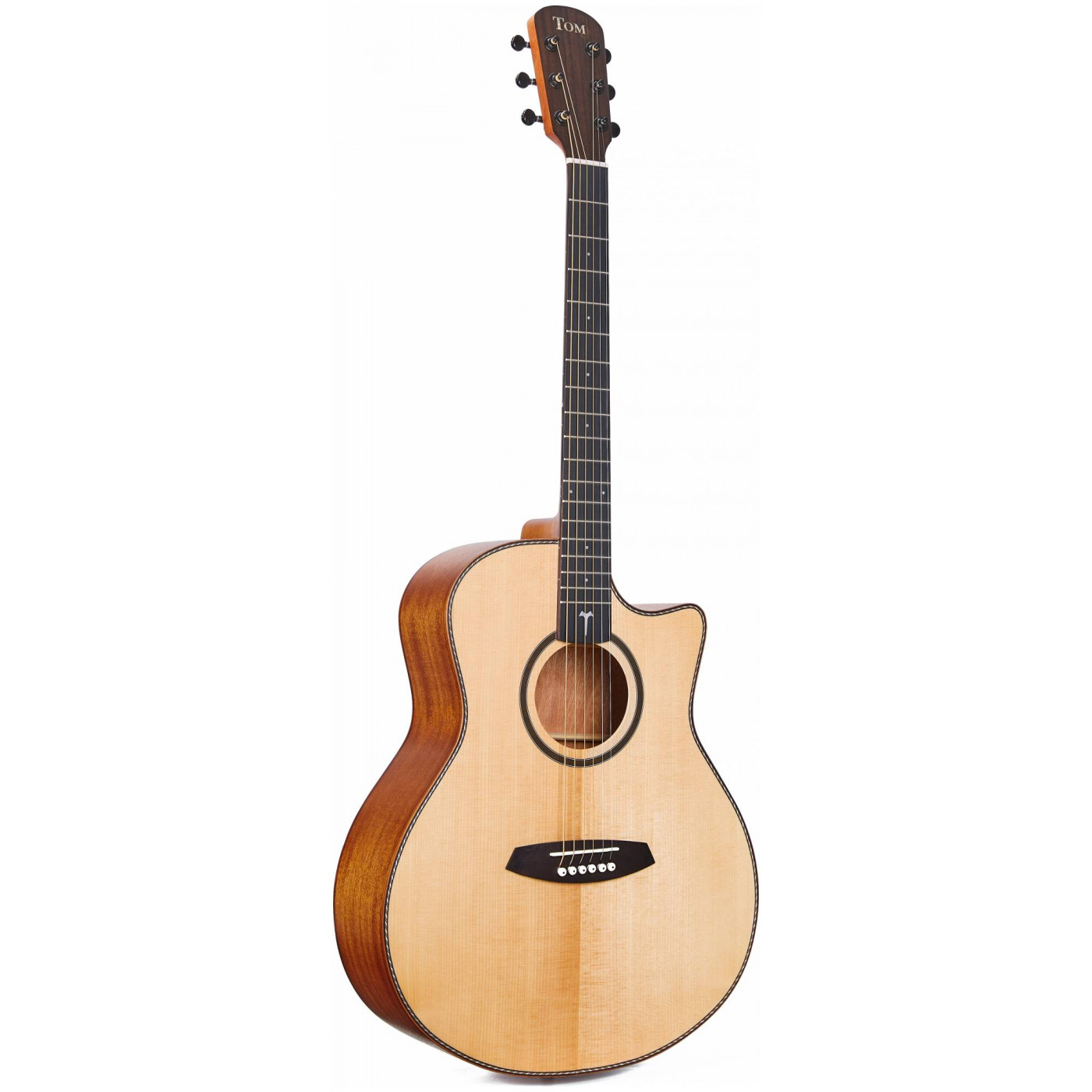 Акустические гитары TOM GA-T1M акустическая гитара с вырезом 95 см