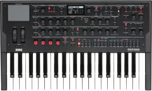 Синтезаторы KORG MODWAVE MK2, цвет черный