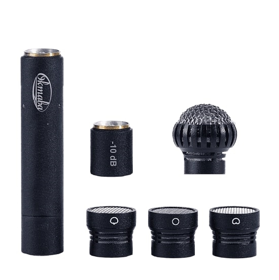 Студийные микрофоны Октава МК-012-30 (черный, в картон. упак.)