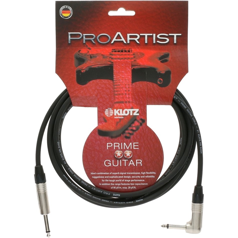Кабели с разъемами Klotz PRON030PR Pro Artist кабели с разъемами klotz vin 0450 59er