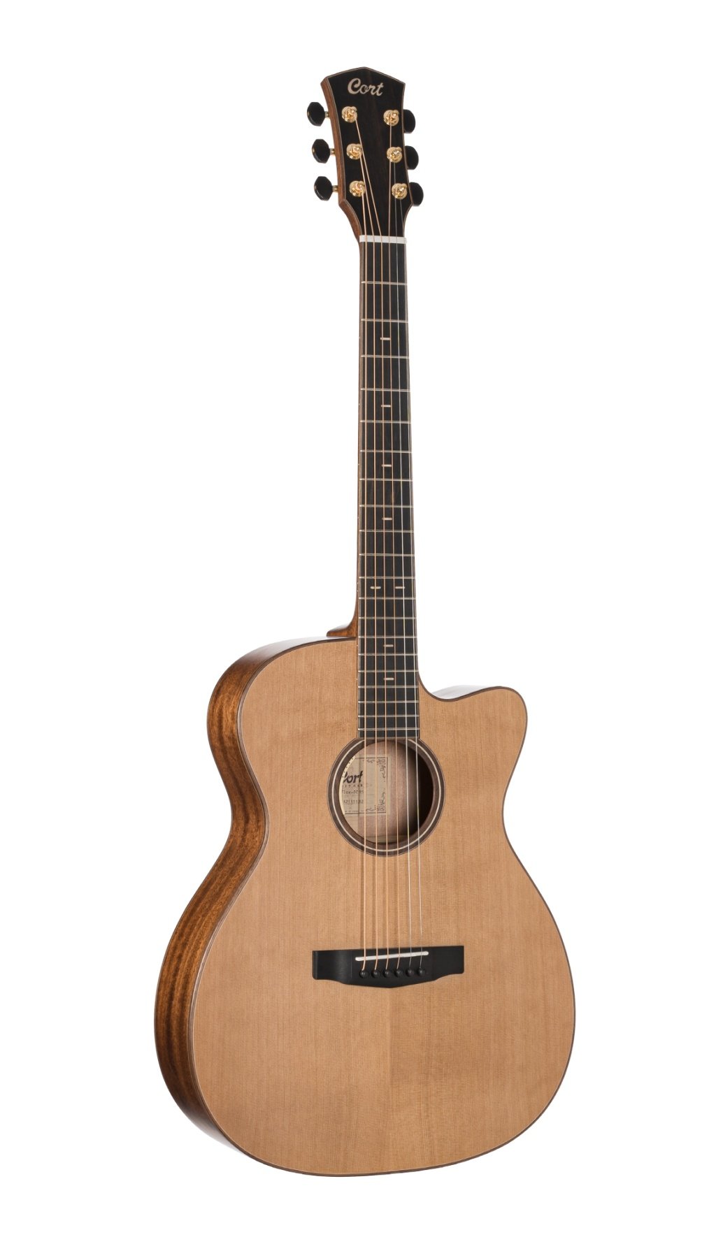 Электроакустические гитары Cort Flow-OC-WCASE-NS (чехол в комплекте) чехол для гитары с мензурой 610 мм утеплённый 98 х 38 х 12 см