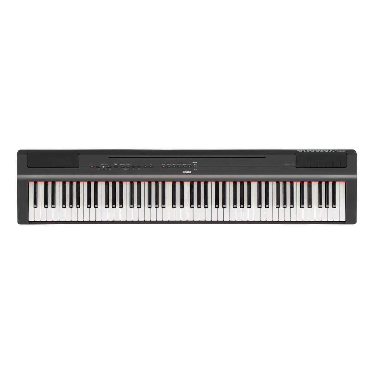 Цифровые пианино Yamaha P-125aB цифровые пианино rockdale fantasia 128 graded white