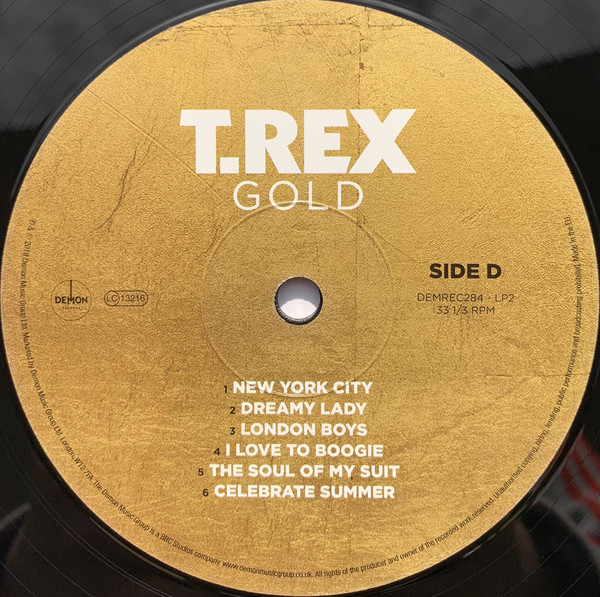 Рок Demon Records T.rex - Gold - фото 2