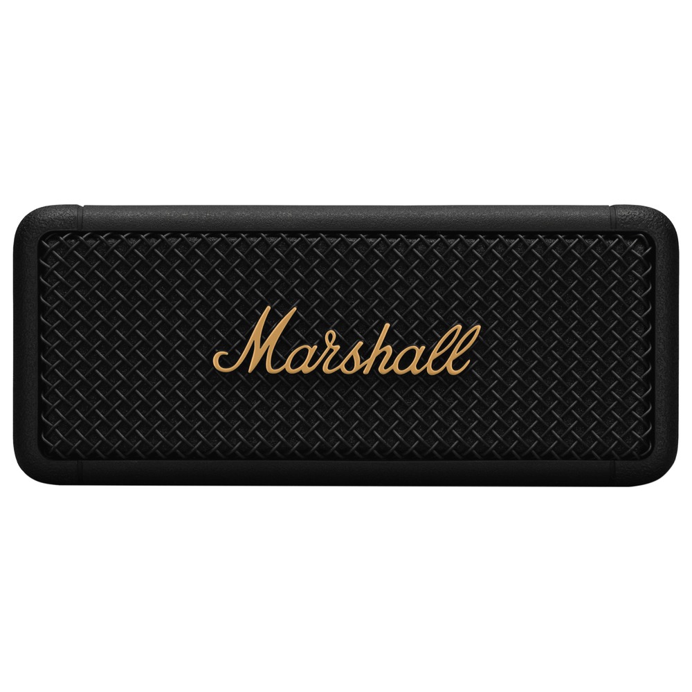 Портативная акустика MARSHALL Emberton II Black & Brass портативная колонка marshall emberton ii кремовая
