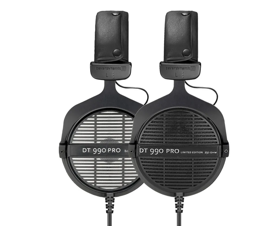 Профессиональные наушники Beyerdynamic DT 990 Pro (80 Ohm) Limited Edition Black, цвет черный - фото 2