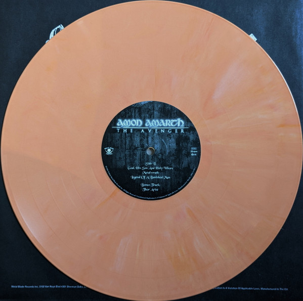 Металл Metal Blade Records Amon Amarth - The Avenger (Coloured Vinyl LP) - фото 2