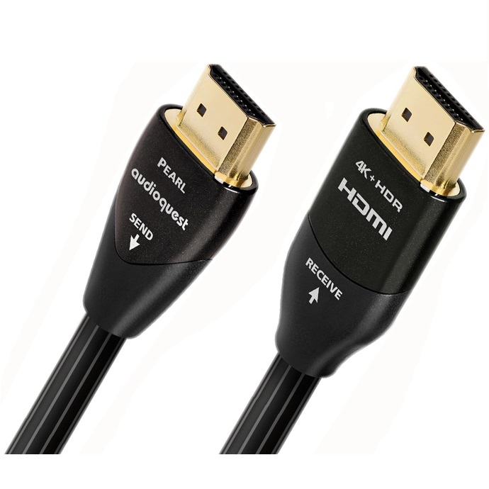 HDMI кабели Audioquest HDMI Pearl Active 15.0m PVC hdmi кабели eagle cable deluxe high speed hdmi eth angled 4 8 m 10011048
