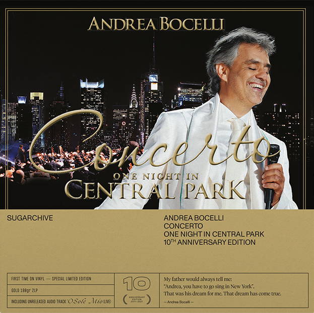 Поп Decca Andrea Bocelli - Concerto: One night in Central Park - 10th Anniversary (Limited Edition) a night in madrid the hottest contemporary and classic spanish flavours 2 cd
